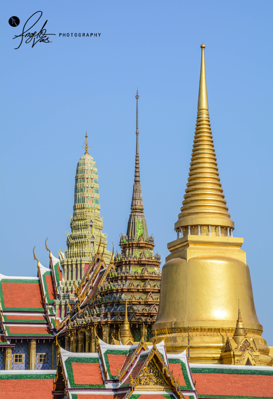 Temple Spires - Bangkok, Thailand