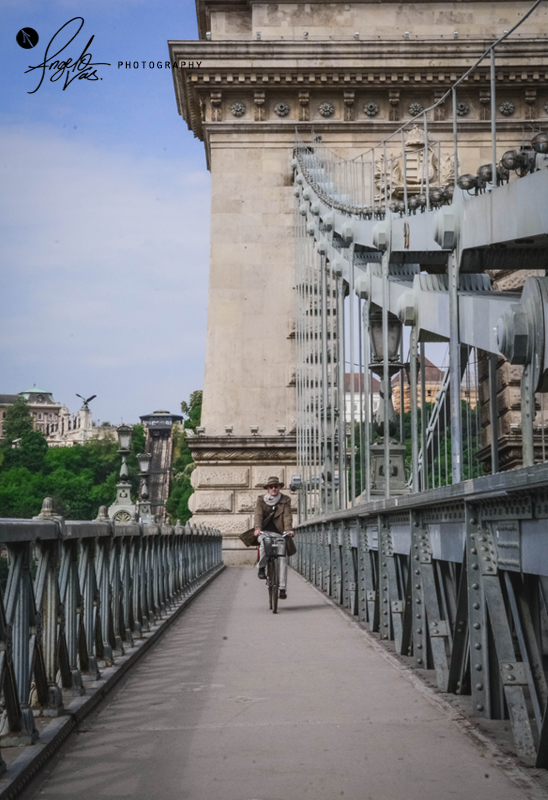 Bridge Cycling - Budapest, Hungary