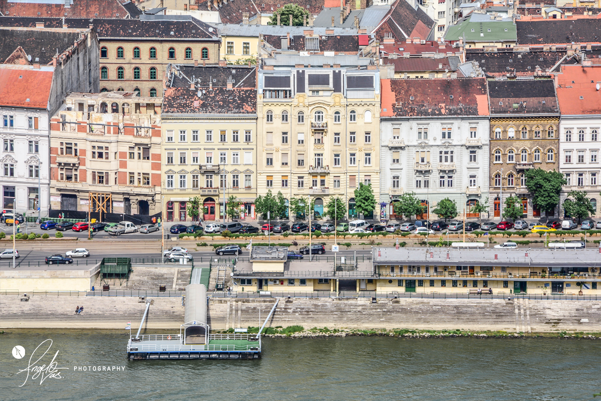 Riverfront Facades - Budapest, Hungary
