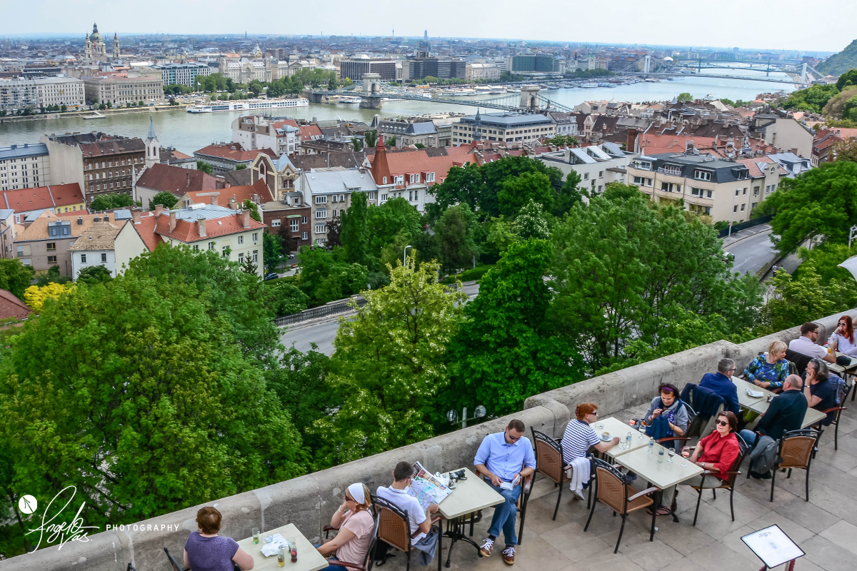 Touristy Terrace - Budapest, Hungary