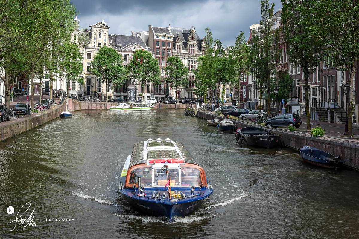 Waterway Transport - Amsterdam, Holland