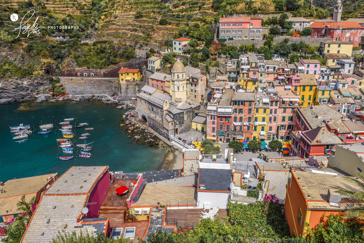Vernazza From Above - Cinque Terre, Italy