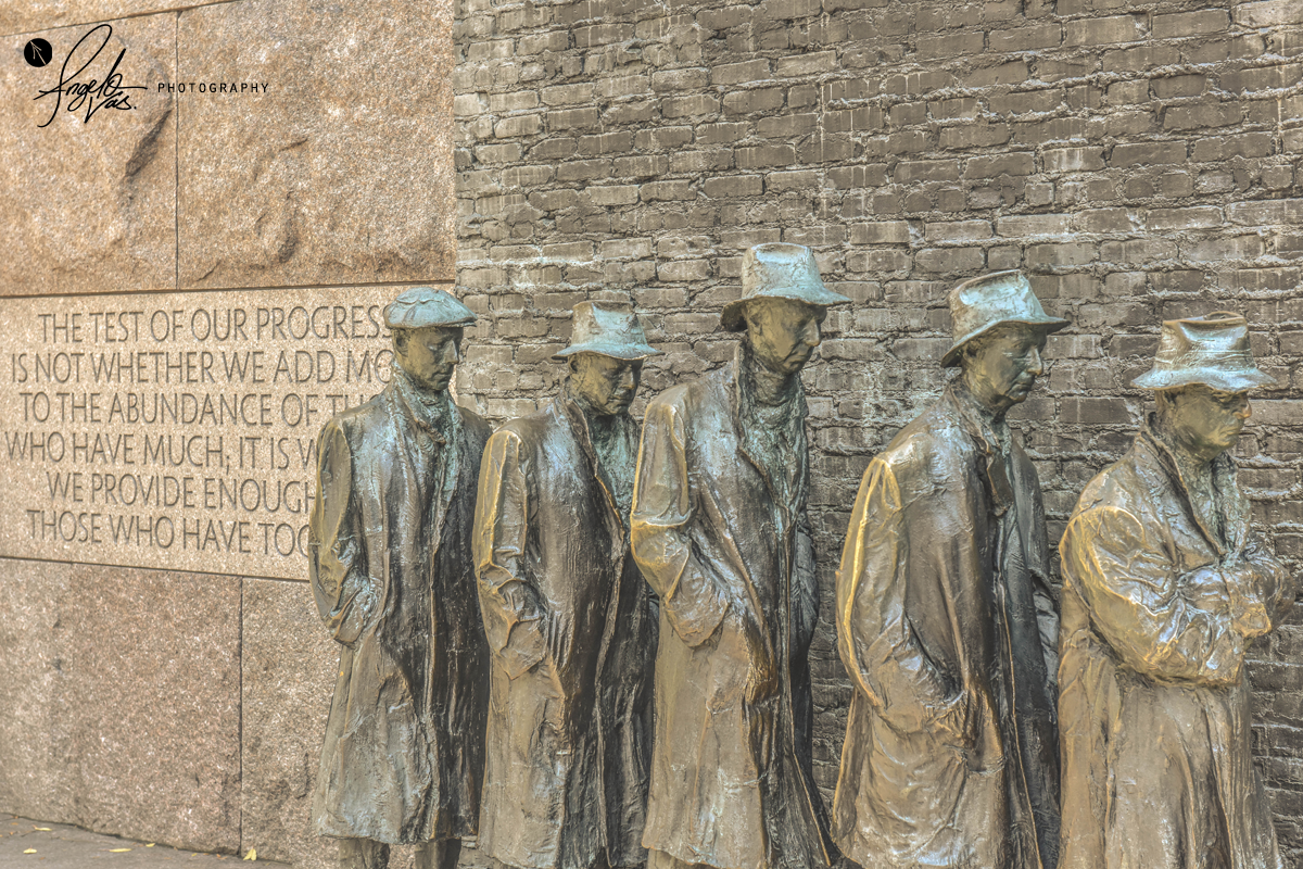Franklin Delano Roosevelt Memorial - Washington DC, USA