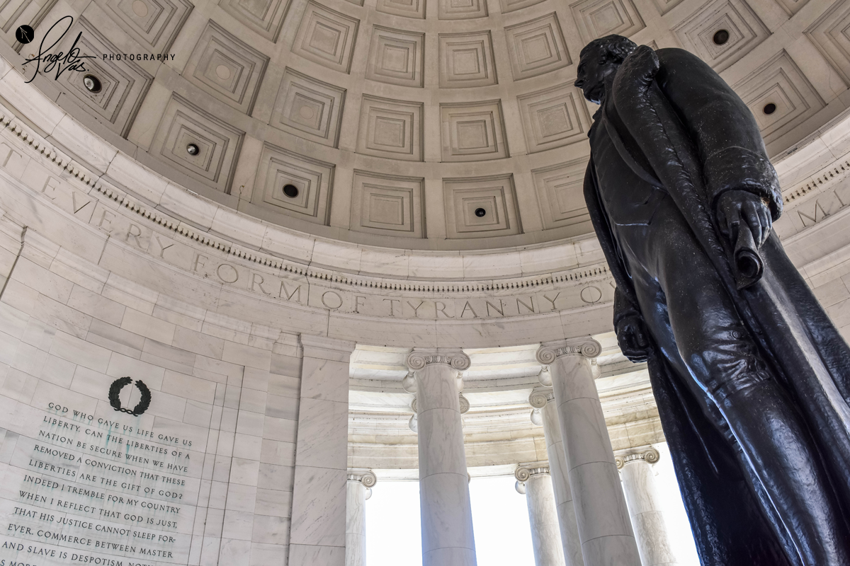 Thomas Jefferson Memorial - Interior - Washington DC, USA