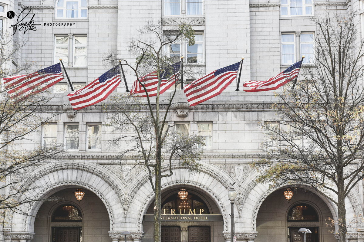 Trump International Hotel Entrance - Washington DC, USA