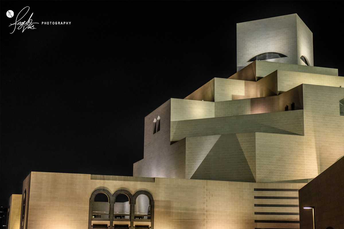 Islamic Art Museum Close Up - Doha, Qatar