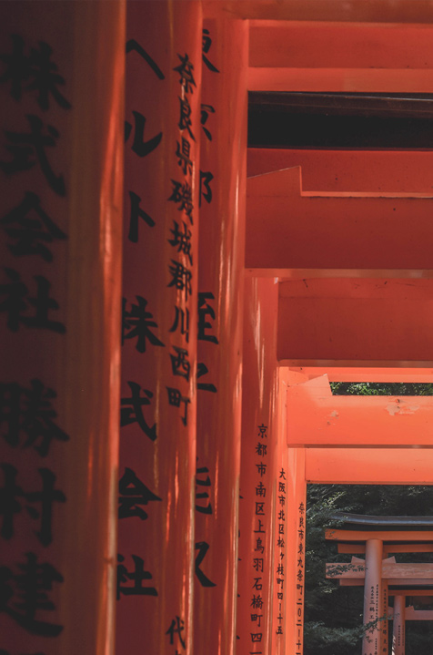 Angelo Vas Photography - Kyoto Fushimi Inari Taisha Mobile Hero Slider