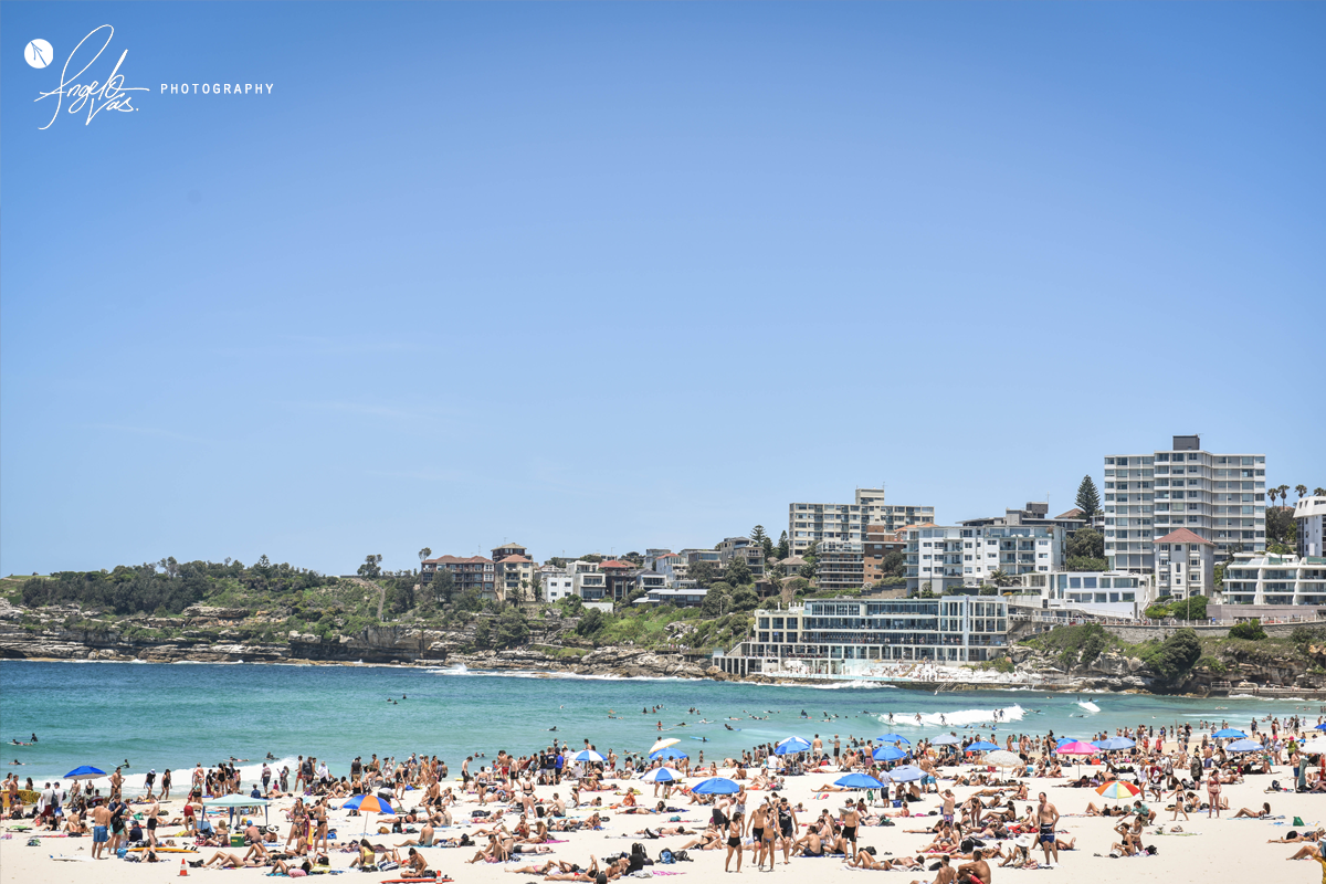 Beachgoers - Sydney, Australia